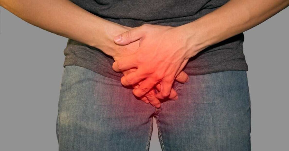 Dolore alla barra durante la dimissione patologica